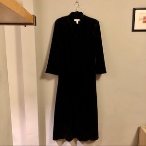 Oscar de la Renta Velvet House Robe